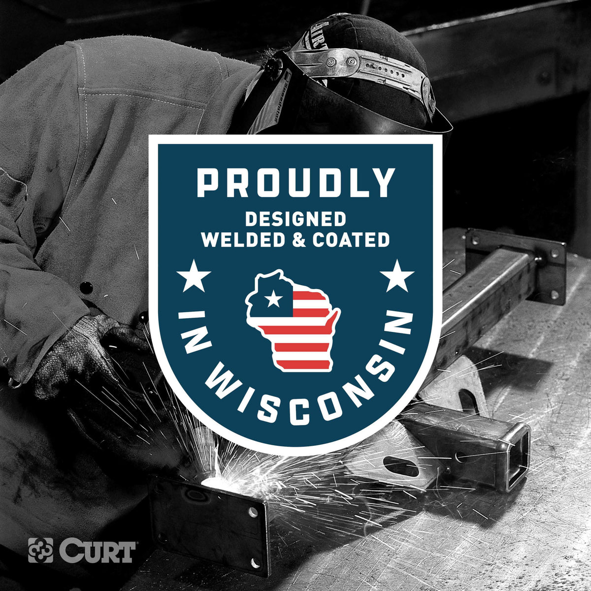CURT 13658 Class 3 Trailer Hitch 2" Receiver For Isuzu D-MAX