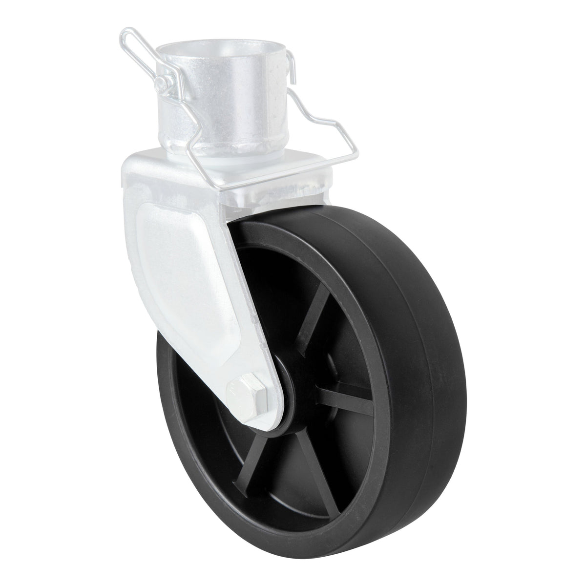 CURT 25014 6-Inch Replacement Boat Trailer Jack Wheel