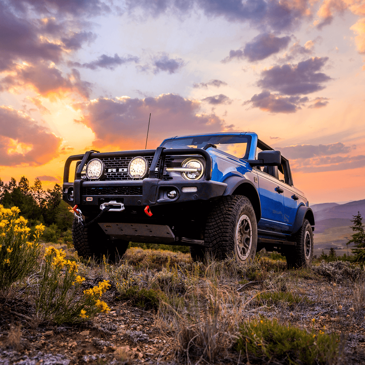 ARB - 3480010B - Summit Winch Bumper