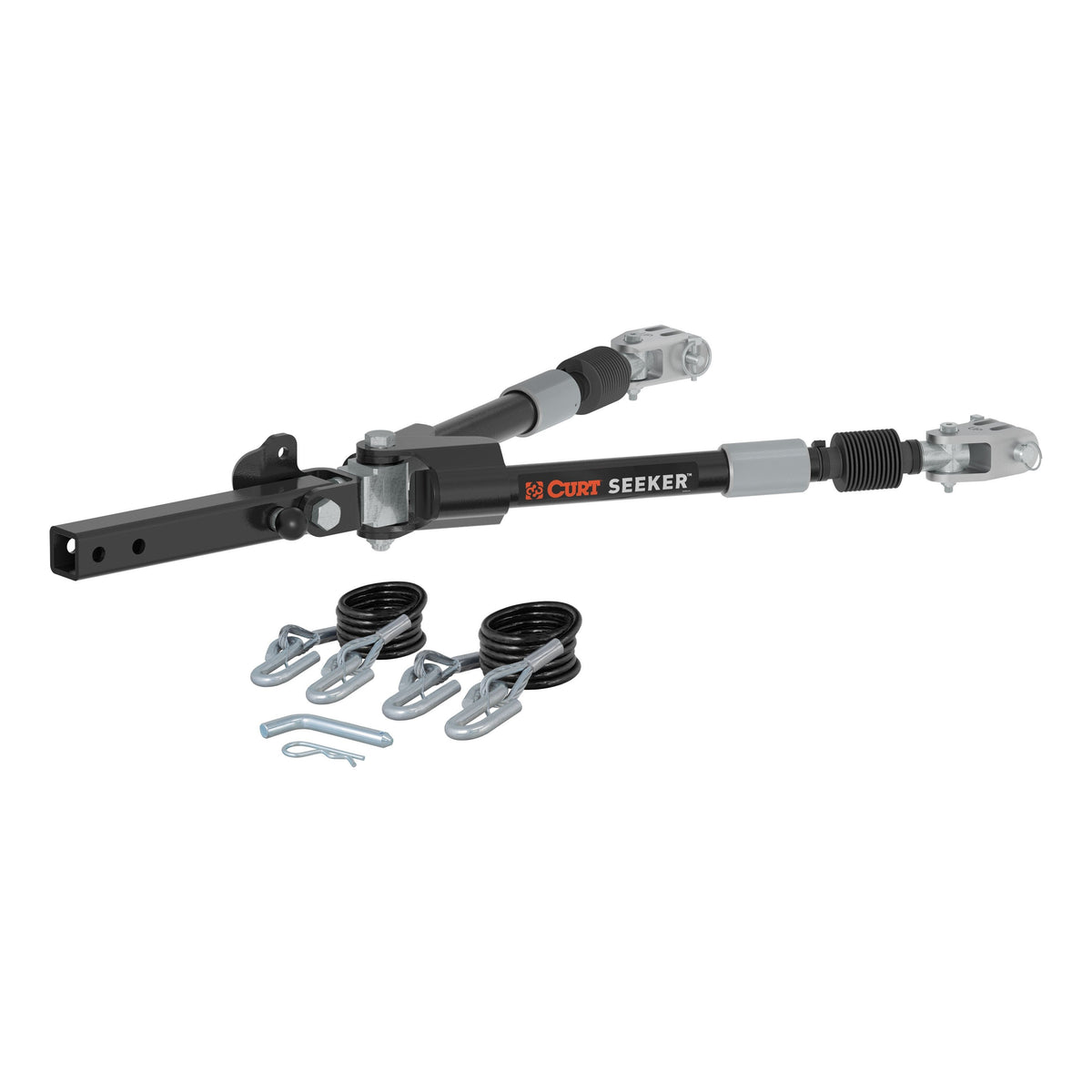 CURT 70012 Seeker Steel RV Tow Bar 10 000 Pounds 2-Inch Shank