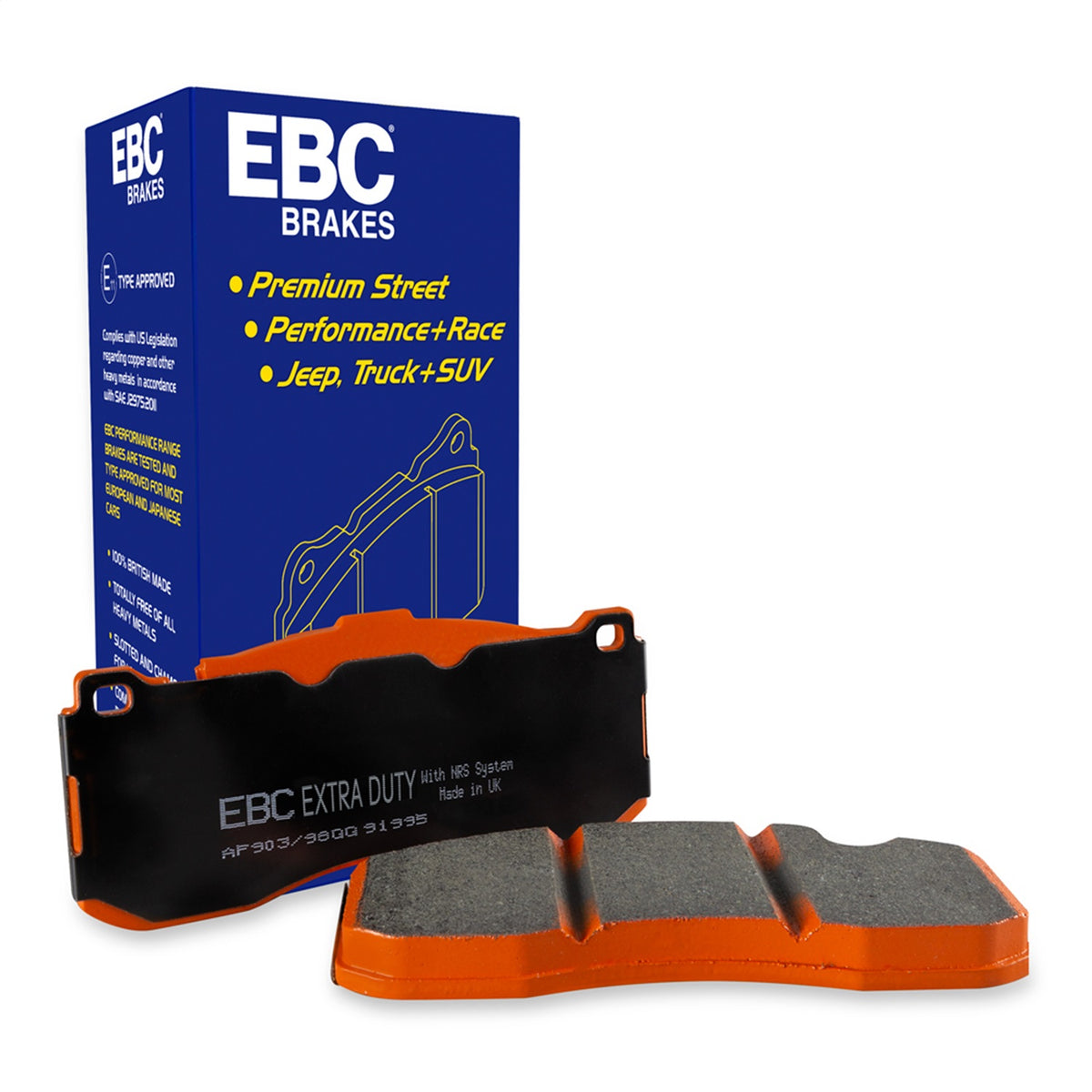 EBC Brakes - Truck/SUV Extra Duty Brake Pads - ED92171