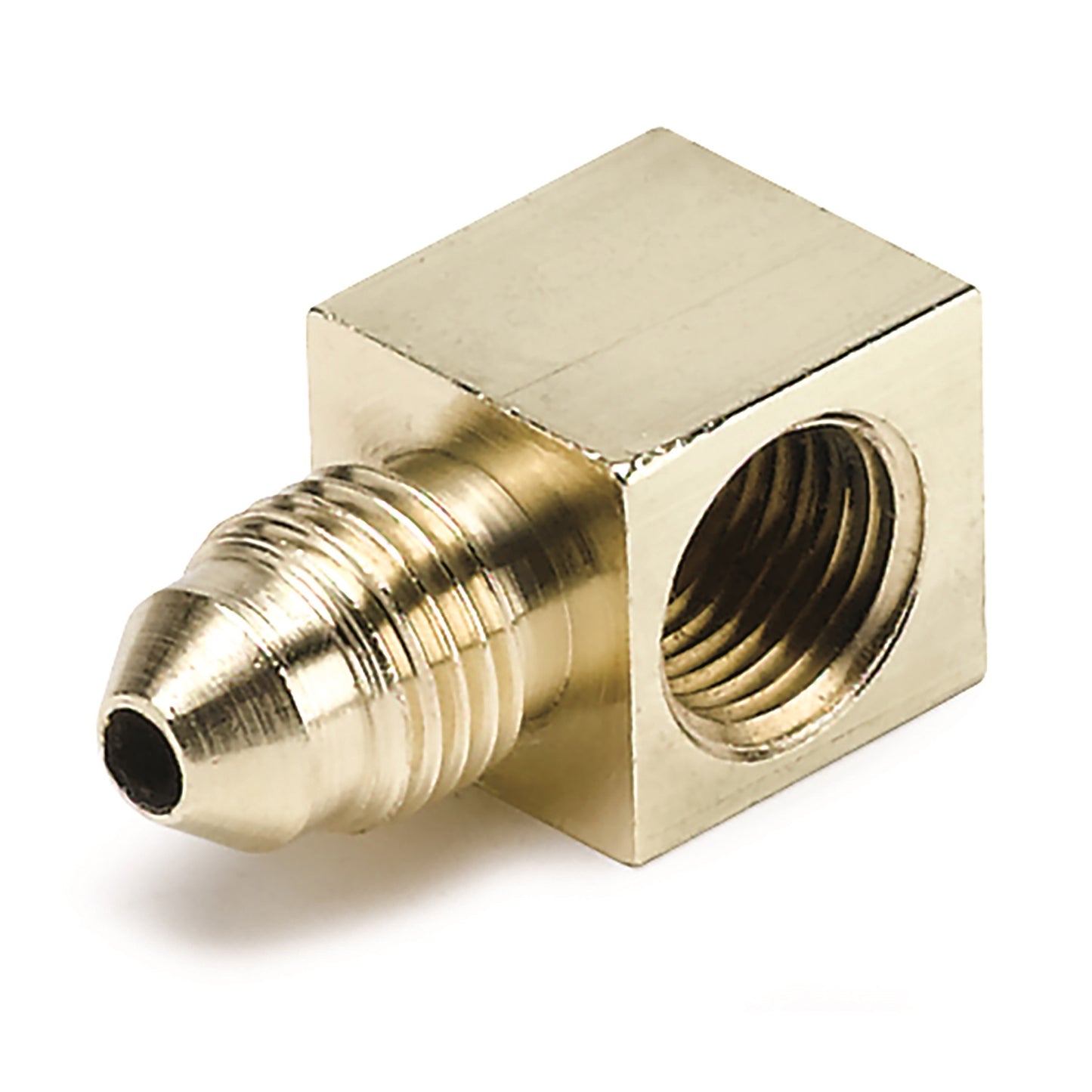 FITTING ADAPTER 90 1/8 In. NPTF FEMALE TO -3AN MALE BRASS