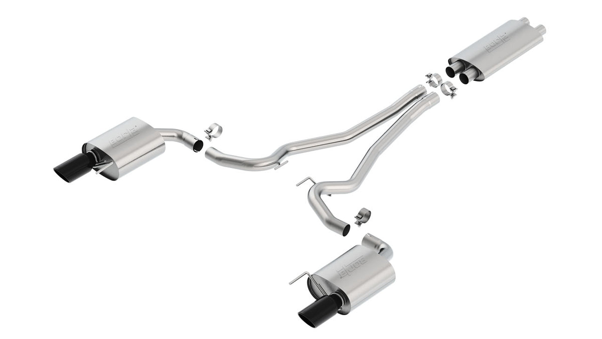 Mustang GT 2015-2017 Cat-Back Exhaust System EC-Type Approved Touring
