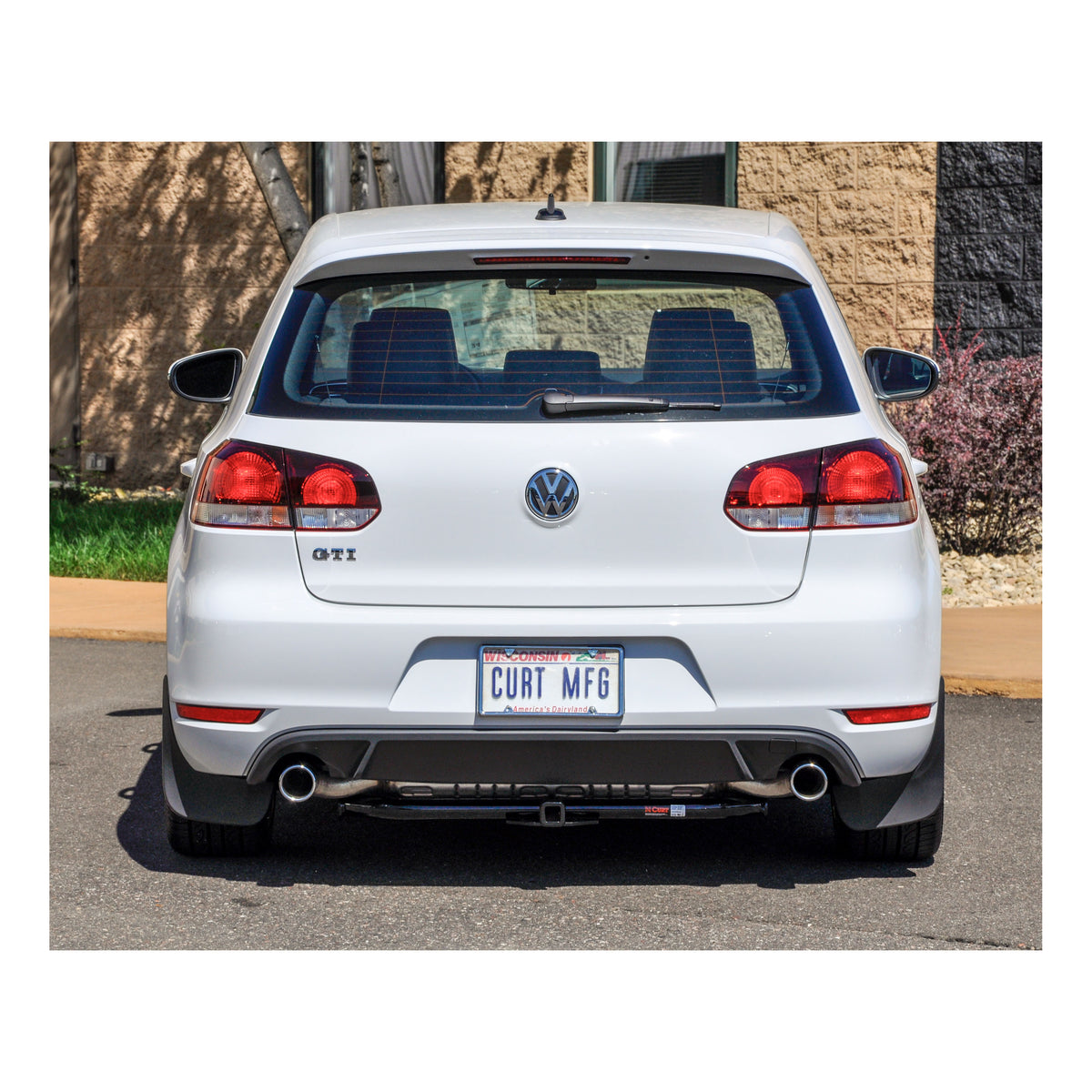 Class 1 Trailer Hitch 1-1/4" Ball Mount Select Volkswagen Golf GTI