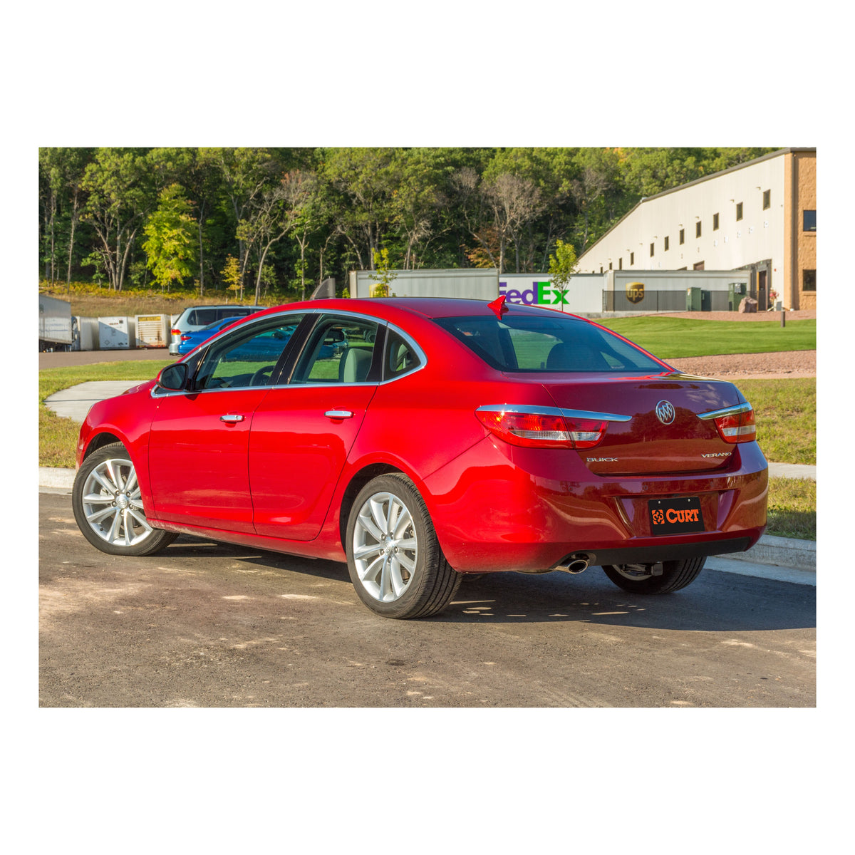 Class 1 Trailer Hitch 1-1/4" Ball Mount Select Chevrolet Cruze Buick Verano
