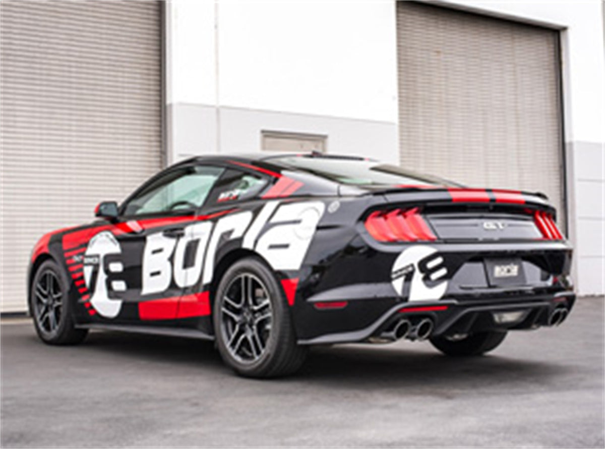 2018-2021 Ford Mustang GT WITHOUT Active Exhaust Valve Axle-Back Exhaust System S-Type