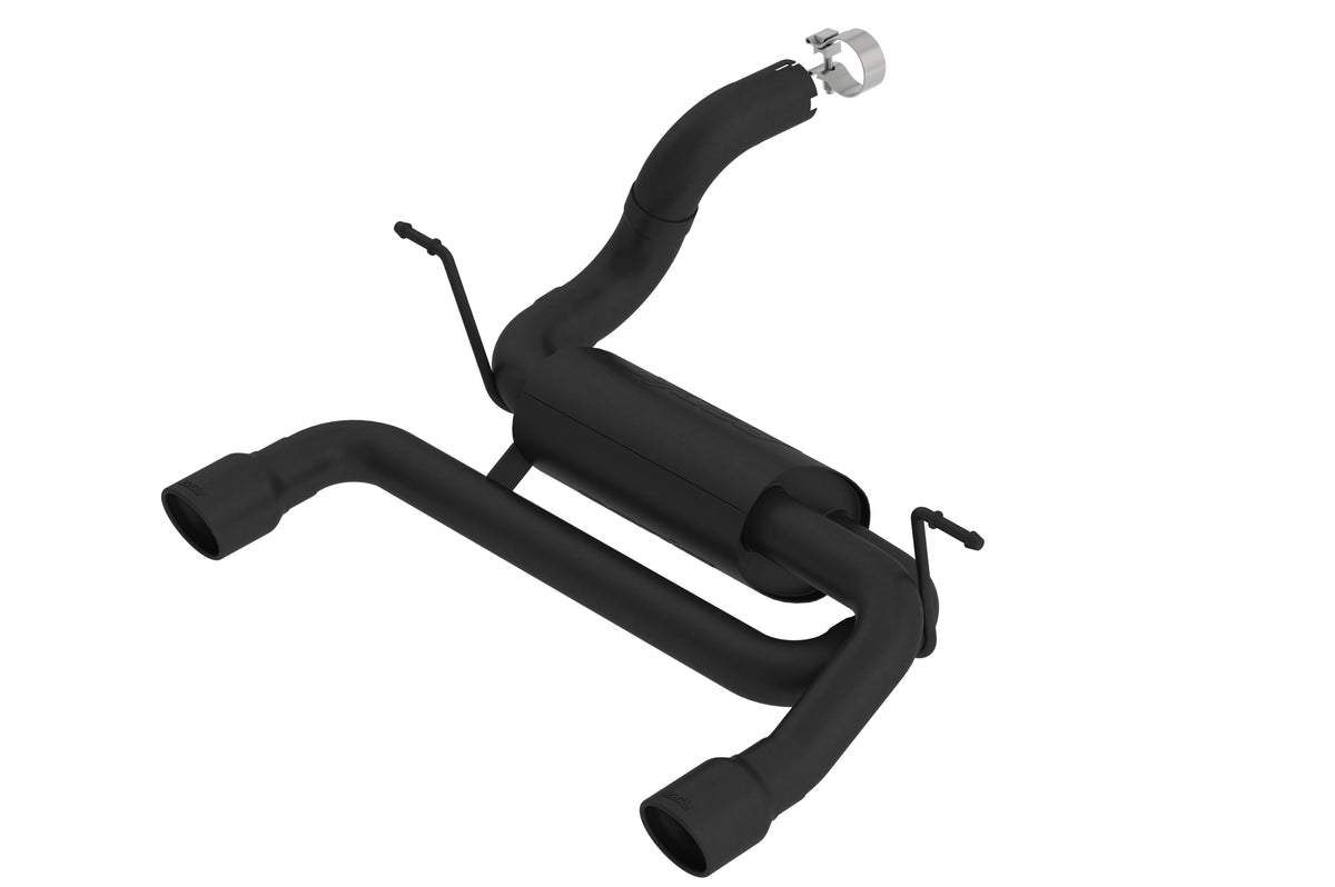 2018-2026 Jeep Wrangler JL/ JLU Axle-Back Exhaust System ATAK® Part # 11964CB