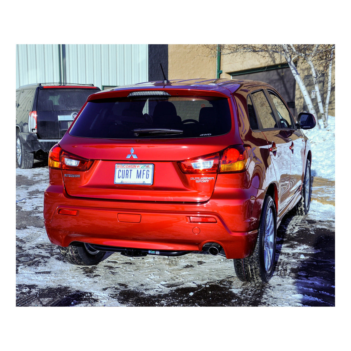 Class 2 Trailer Hitch 1-1/4" Receiver Select Mitsubishi Outlander Sport RVR