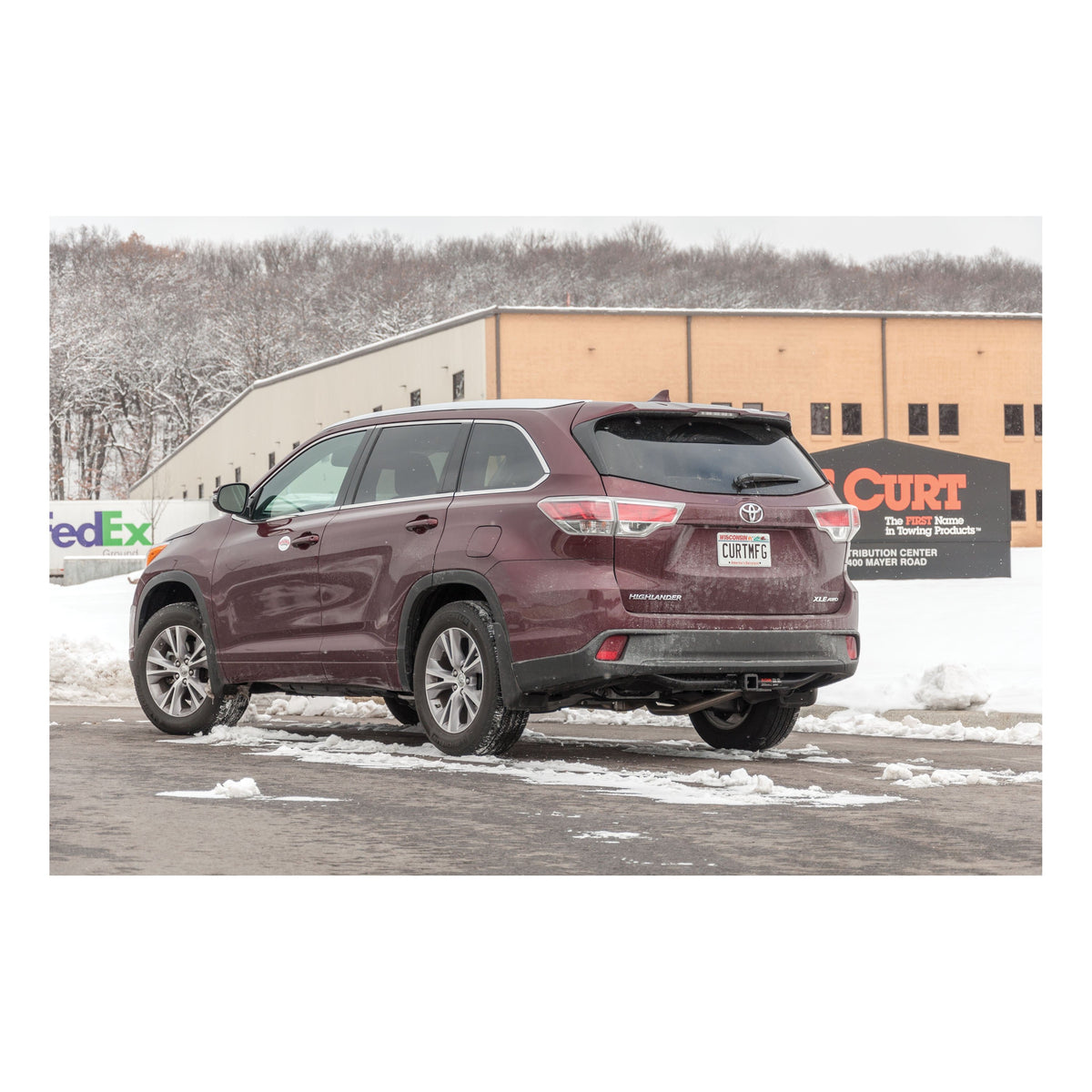Class 3 Trailer Hitch 2" Receiver Select Toyota Highlander