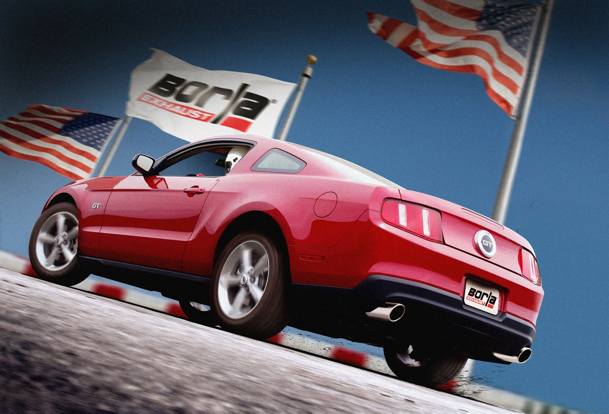 Mustang GT 2010 Cat-Back Exhaust System ATAK