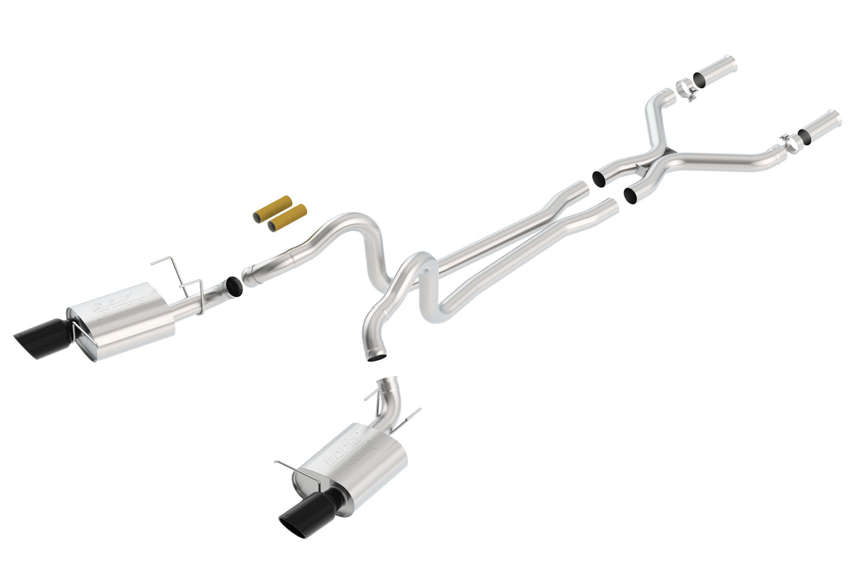 2011-2012 Ford Mustang GT/ Boss 302 Cat-Back™ Exhaust System ATAK®  Part # 140372BC