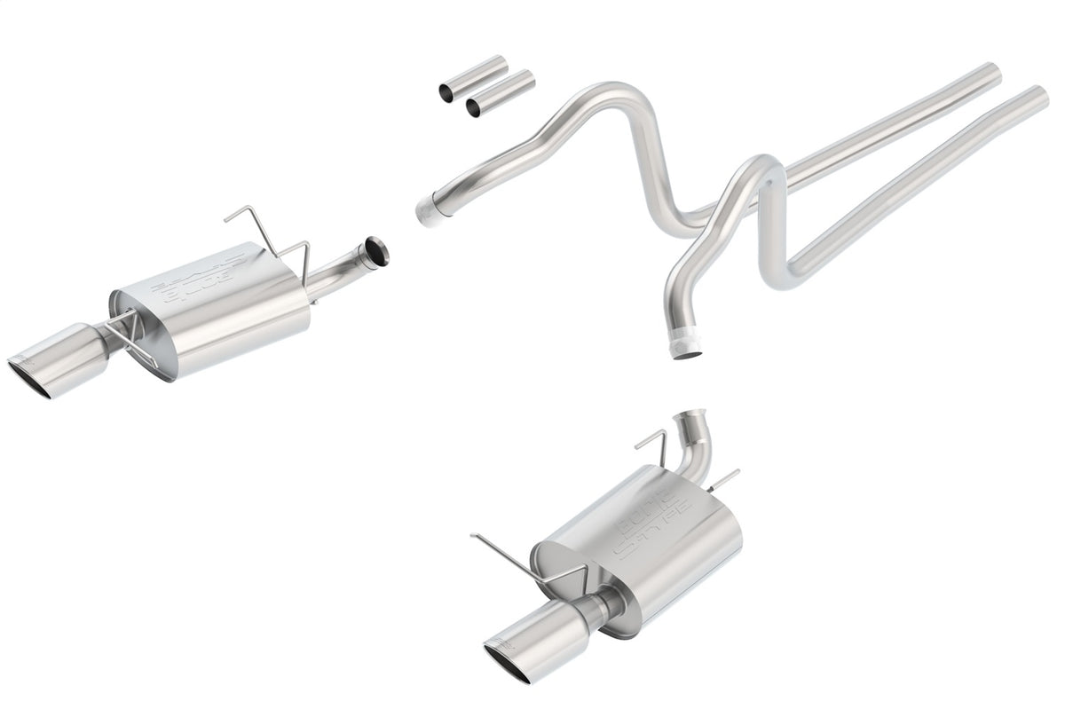 2011-2014 Ford Mustang V6 Cat-Back Exhaust System S-Type