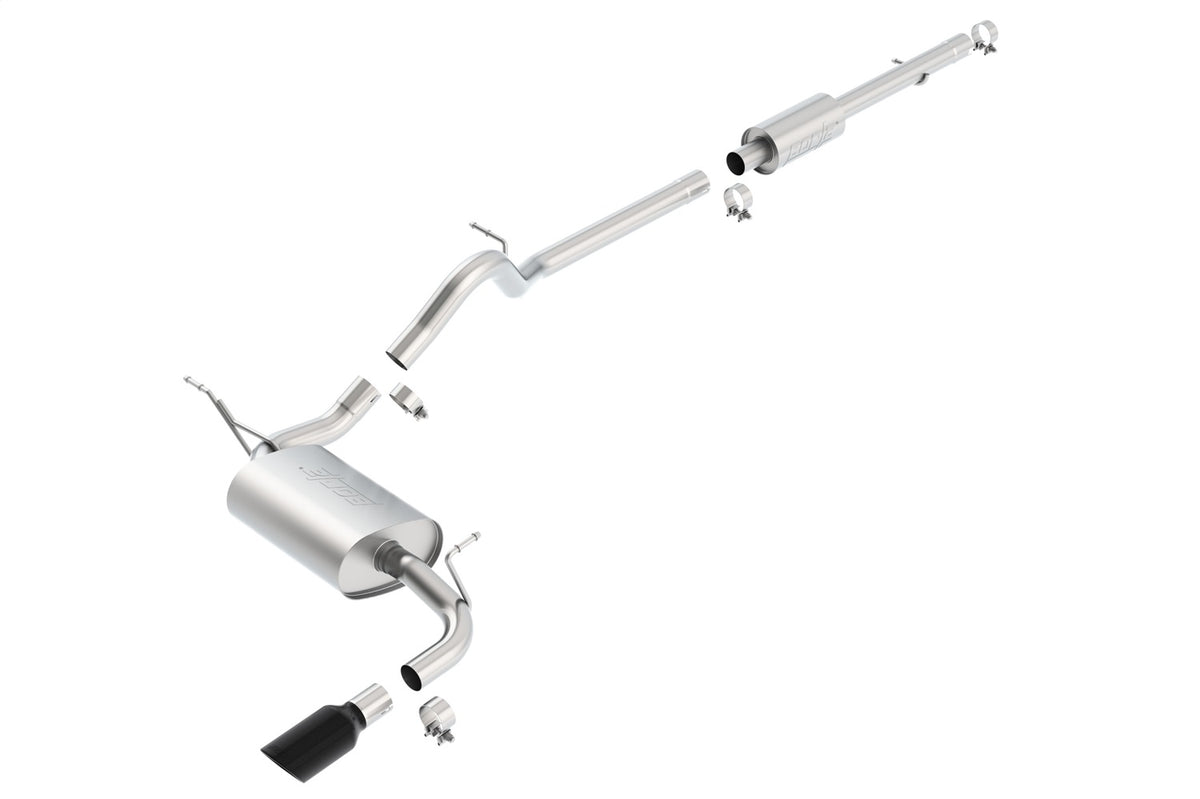 JKU Wrangler 4 Door 2012-2018 Cat-Back Exhaust System Touring
