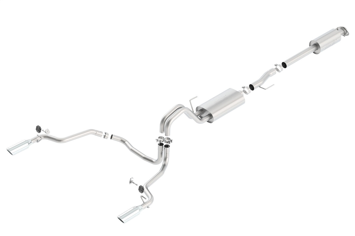 2015-2020 Ford F-150 2.7L/ 3.5L EcoBoost/ 5.0L V8/ 2018-2020 3.3L V6 Cat-Back Exhaust System Touring
