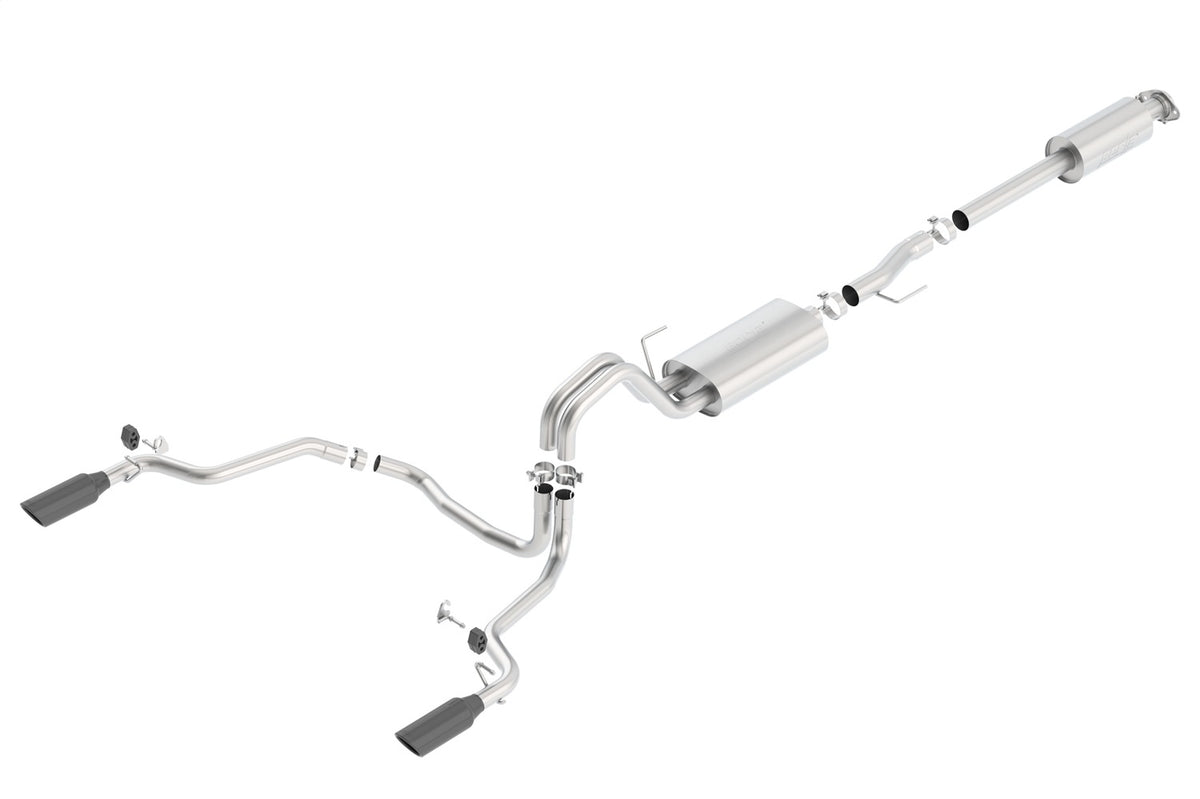 2015-2020 Ford F-150 2.7L/ 3.5L EcoBoost/ 5.0L V8/ 2018-2020 3.3L V6 Cat-Back Exhaust System Touring