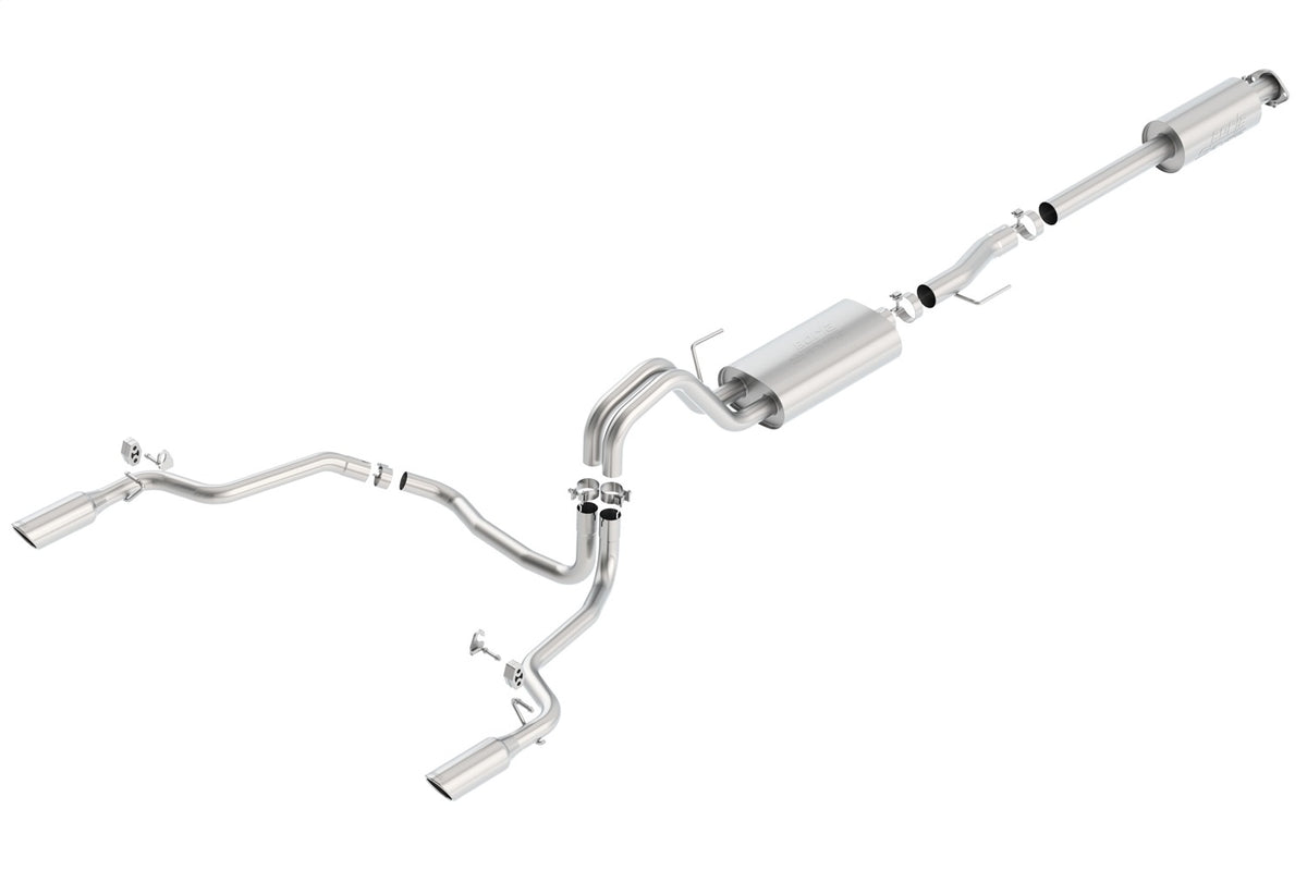 2015-2020 Ford F-150 2.7L/ 3.5L EcoBoost/ 5.0L V8/ 2018-2020 3.3L V6 Cat-Back Exhaust System S-Type
