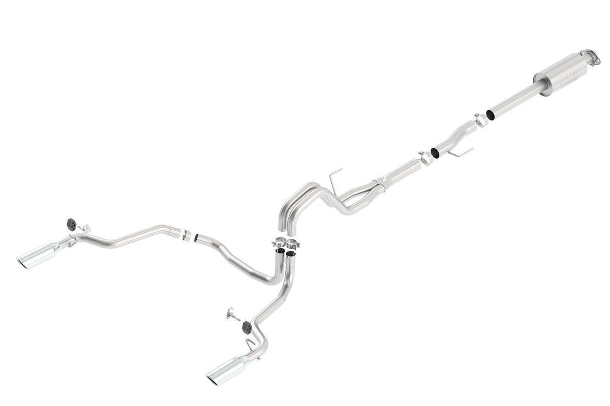 2015-2020 Ford F-150 2.7L/ 3.5L EcoBoost/ 5.0L V8 2018-2020 3.3L V6 Cat-Back Exhaust System ATAK