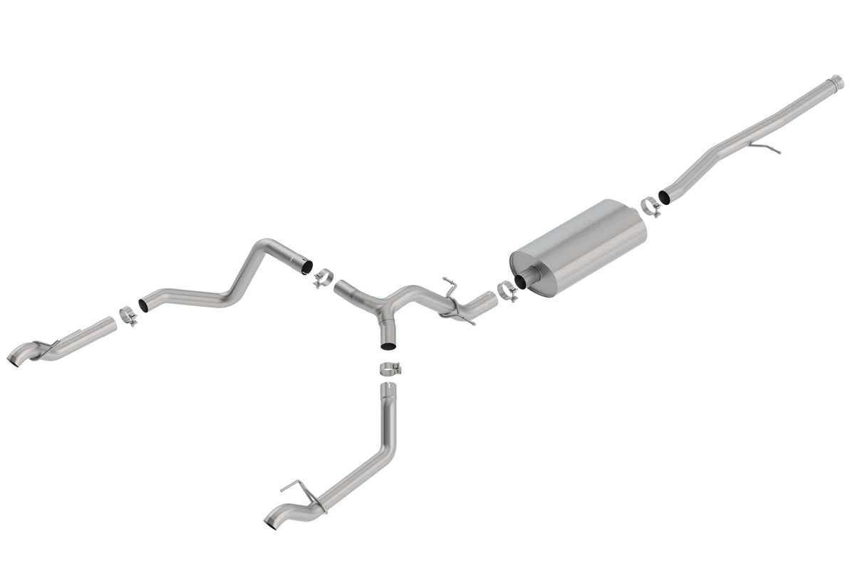 2019-2026 Chevrolet Silverado 1500/ GMC Sierra 1500 Cat-Back™ Exhaust System Touring Part # 140767