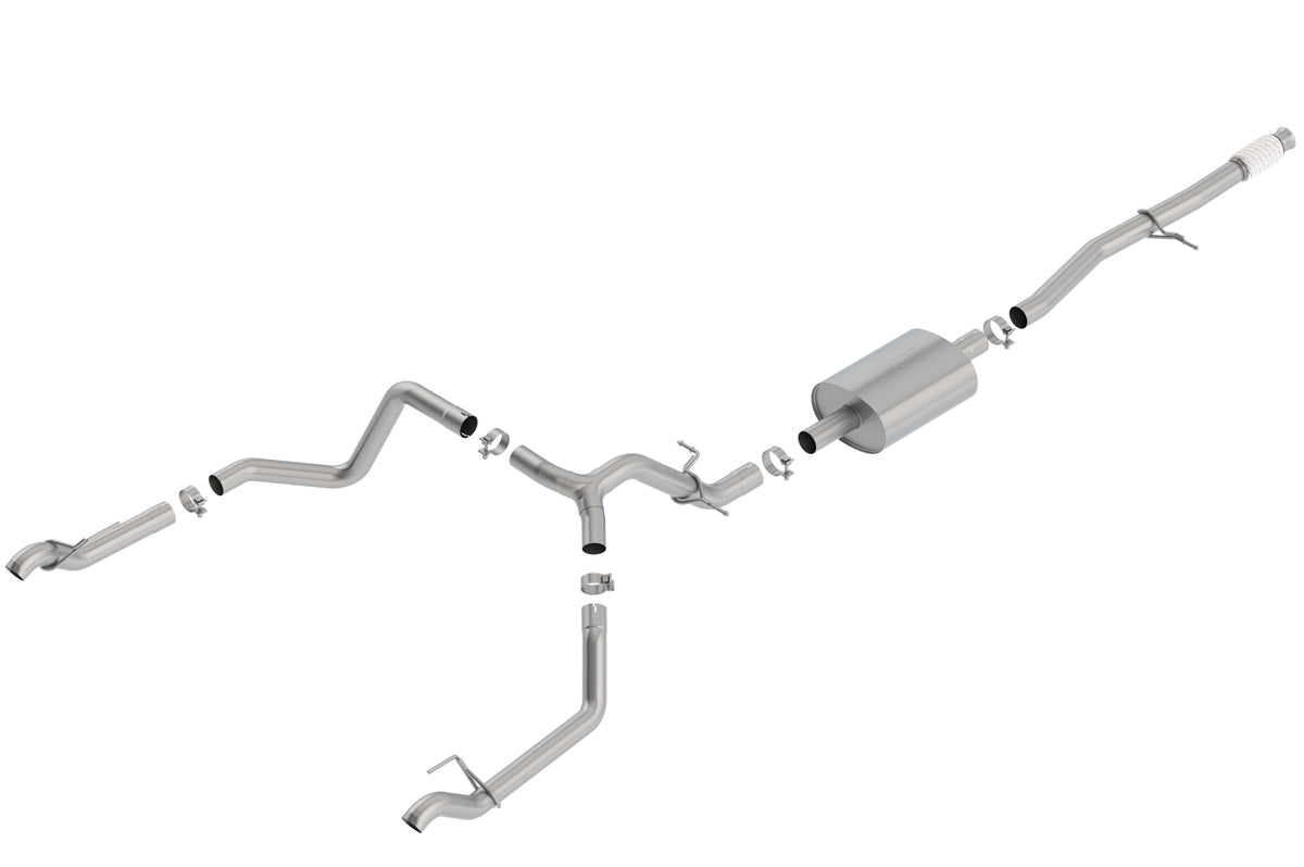 2019-2026 Chevrolet Silverado 1500/ GMC Sierra 1500 Cat-Back™ Exhaust System S-Type Part # 140769