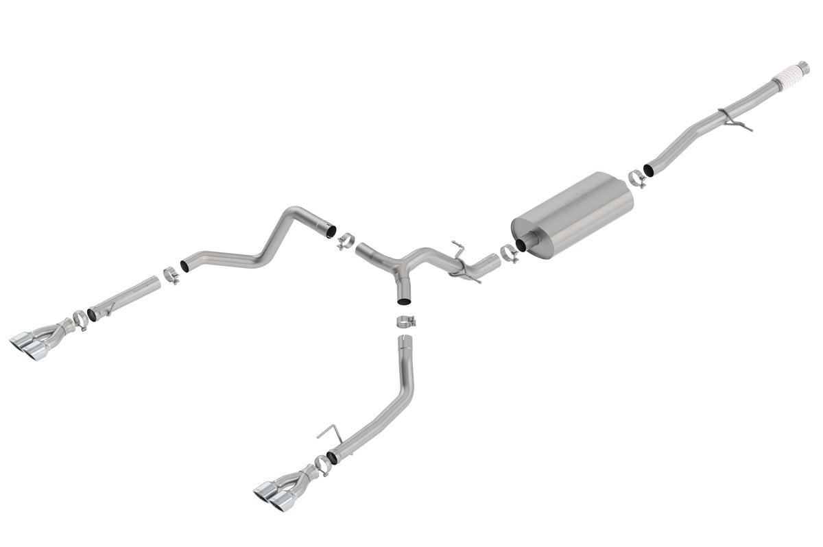 2019-2026 Chevrolet Silverado 1500/ GMC Sierra 1500 Cat-Back™ Exhaust System Touring Part # 140780