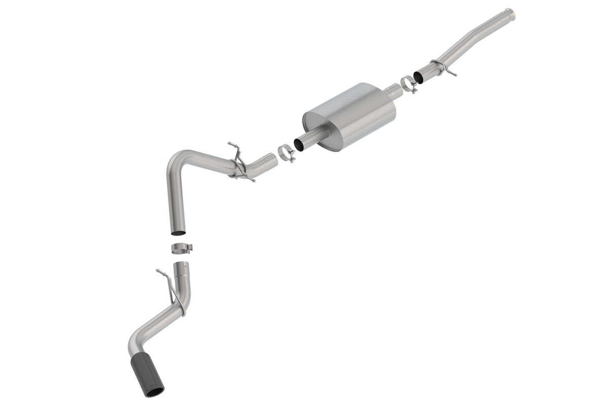 2019-2026 Chevrolet Silverado 1500/ GMC Sierra 1500 Cat-Back™ Exhaust System S-Type Part # 140805BC