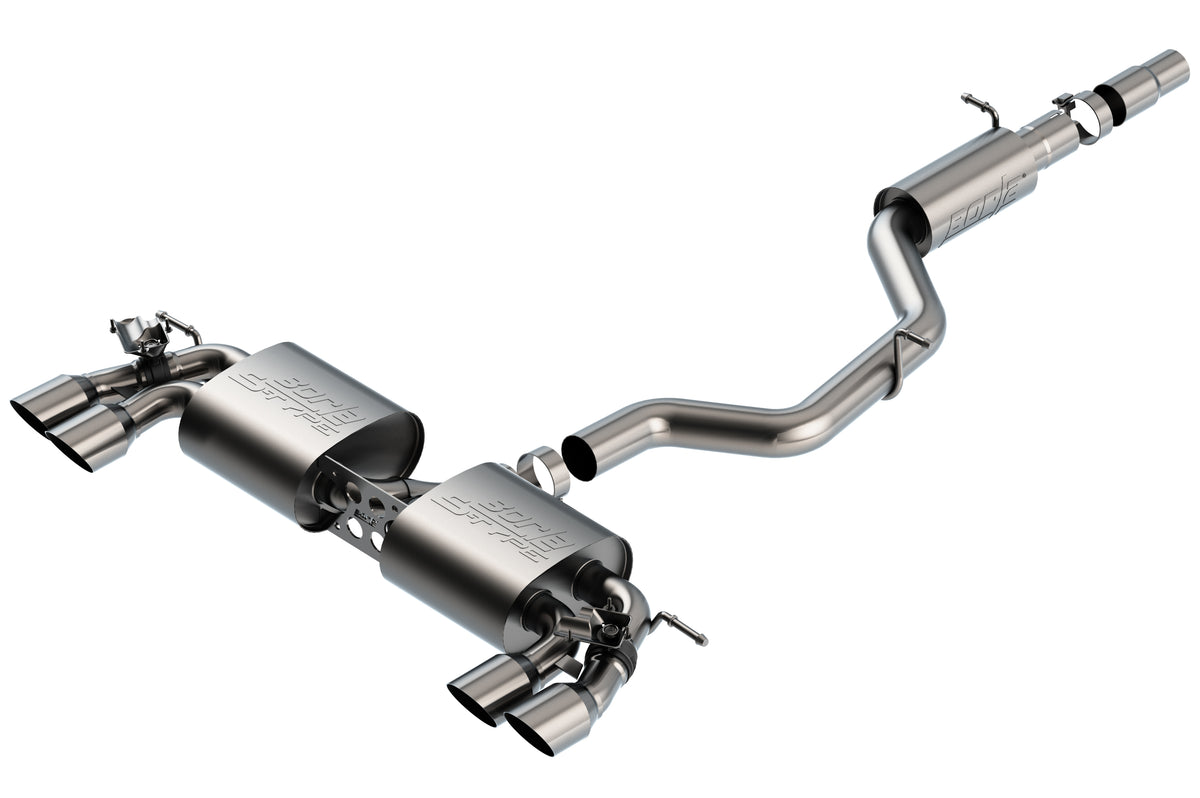 2018-2019 Volkswagen Golf R With Resonator Cat-Back Exhaust System S-Type