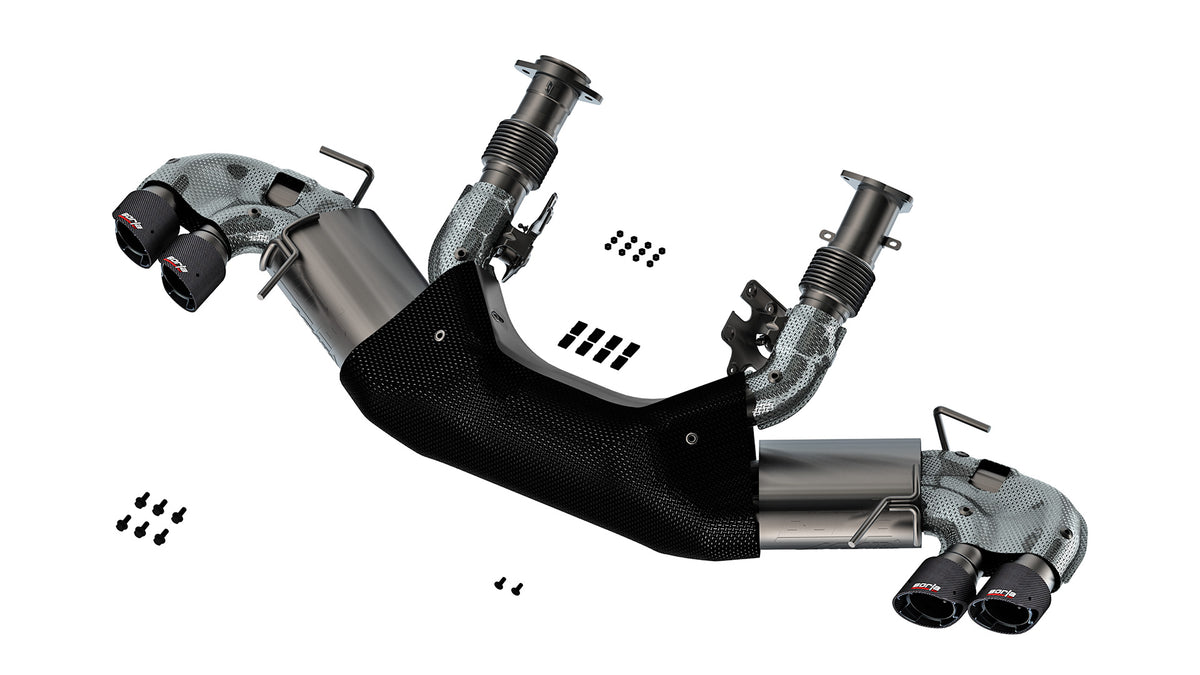 2020-2026 Chevrolet Corvette Stingray (C8) Cat-Back™ Exhaust System ATAK® Part # 140841CD