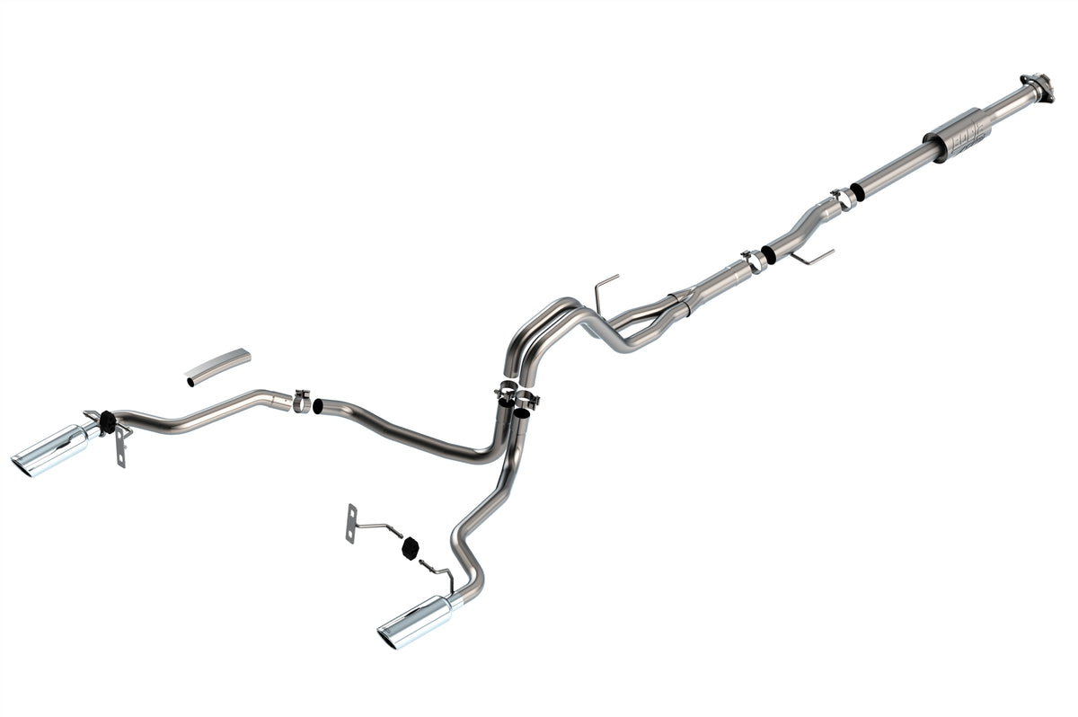 2021-2026 Ford F-150 2.7L/3.5L V6 Cat-Back™ Exhaust System ATAK® Part # 140864