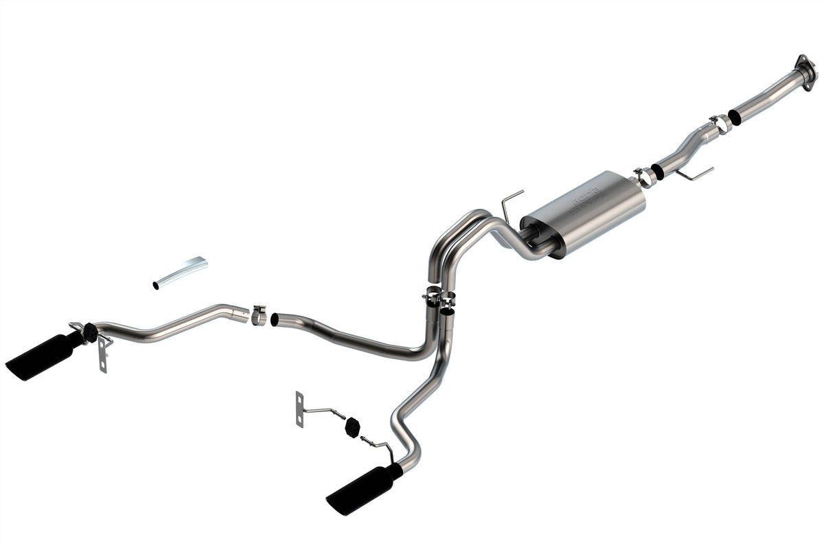2021-2026 Ford F-150 5.0L V8 Cat-Back™ Exhaust System S-Type Part # 140868BC