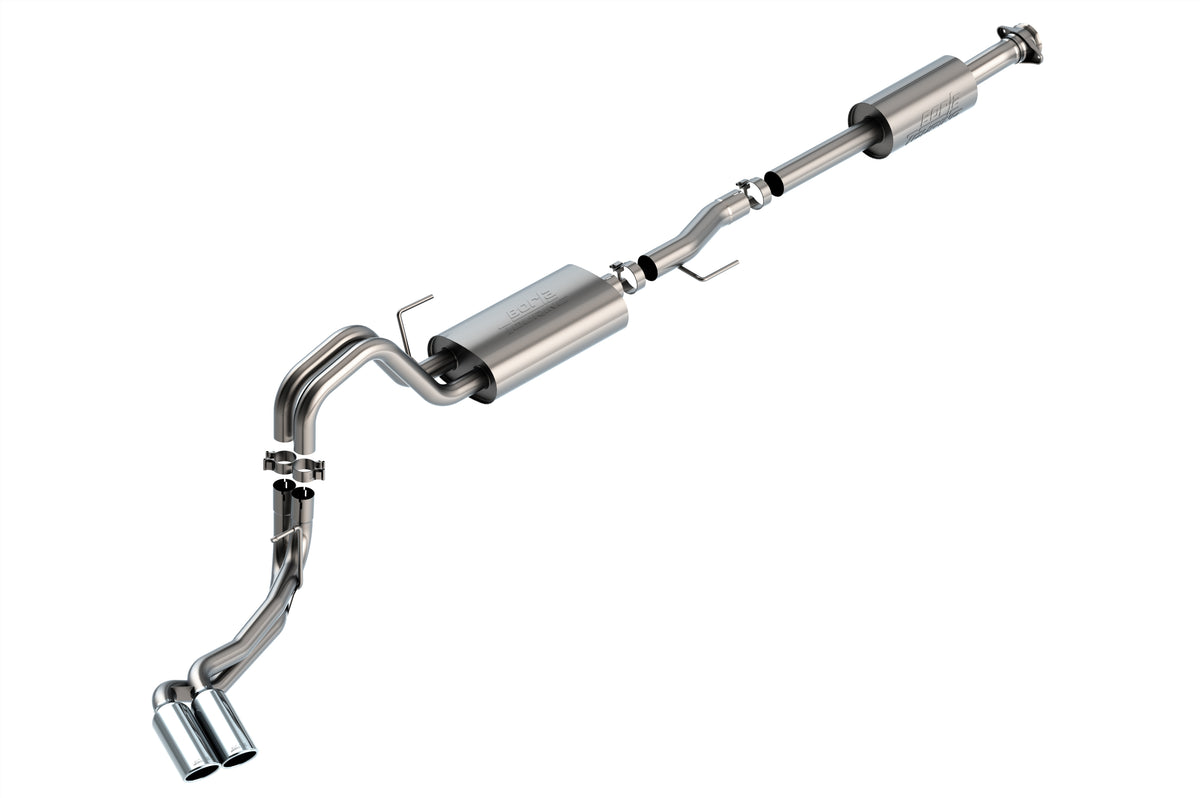 2021-2026 Ford F-150 2.7L/3.5L V6 Cat-Back™ Exhaust System Touring Part # 140870