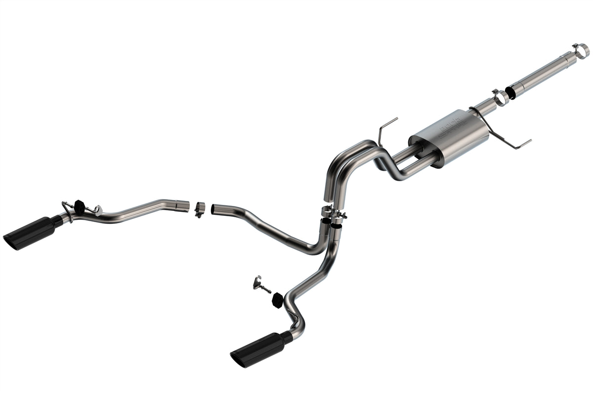2021-2026 Ford F-150 3.5L V6 PowerBoost Cat-Back™ Exhaust System S-Type Part # 140903CB