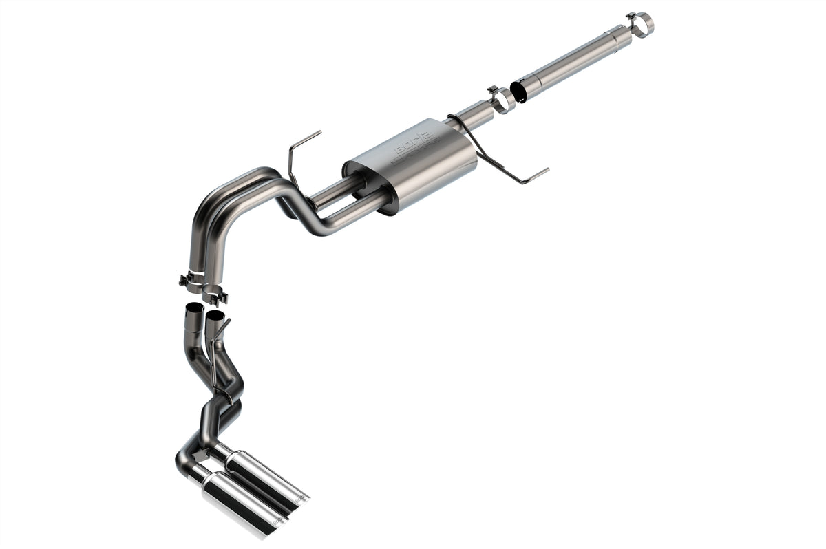 2021-2026 Ford F-150 3.5L V6 PowerBoost Cat-Back™ Exhaust System S-Type Part # 140904
