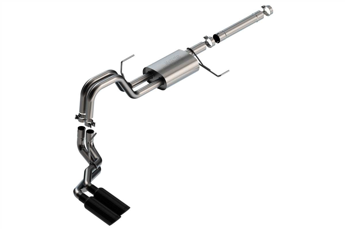 2021-2026 Ford F-150 3.5L V6 PowerBoost Cat-Back™ Exhaust System S-Type Part # 140904BC