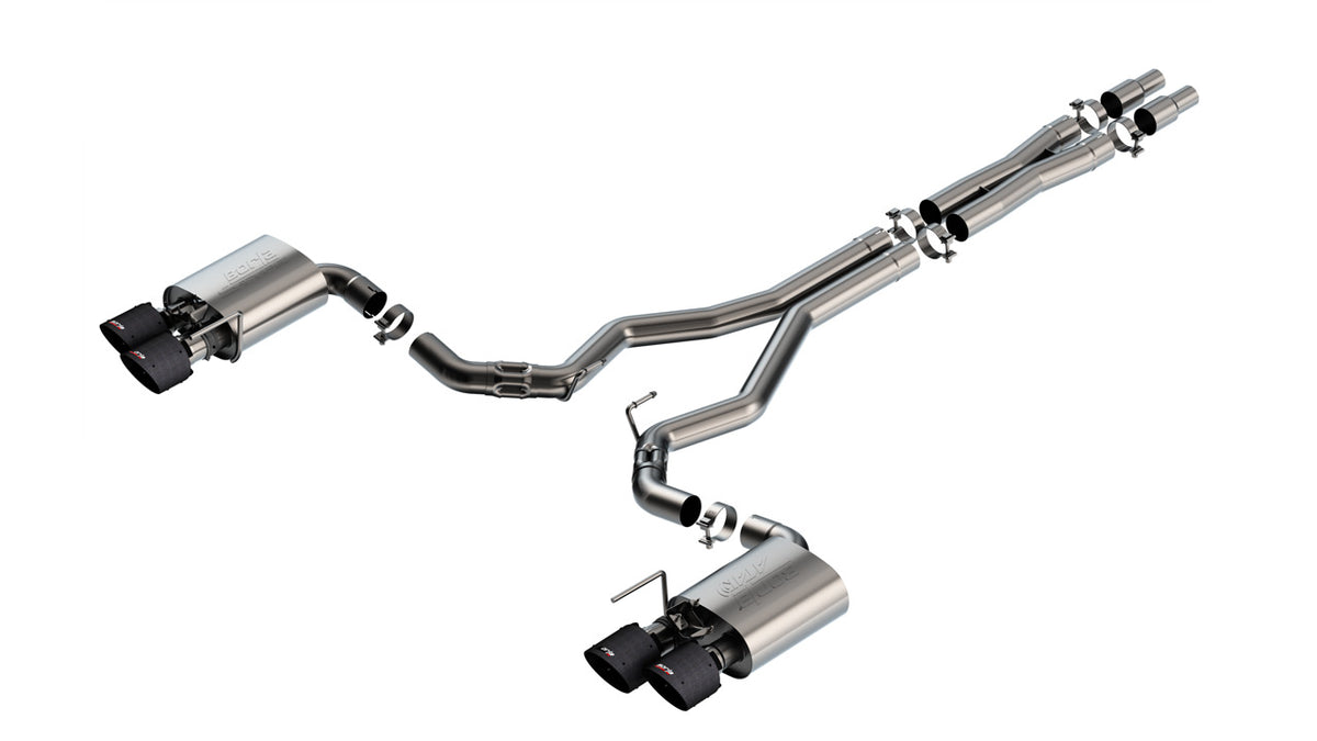 2024-2026 Ford Mustang Dark Horse Cat-Back™ Exhaust System ATAK® Part # 140965CFBA
