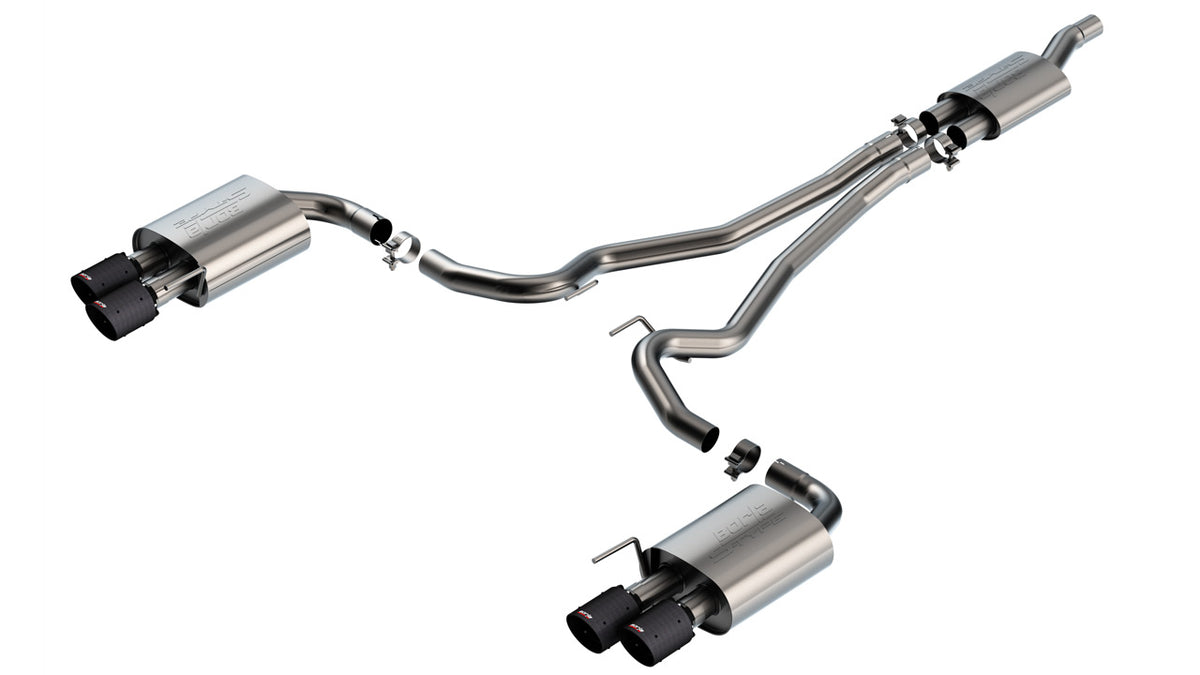 2024-2026 Ford Mustang EcoBoost Cat-Back™ Exhaust System S-Type Part # 140981CFBA