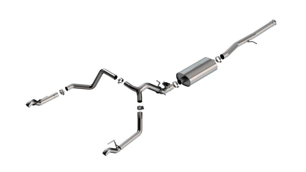 2024-2026 Chevrolet Silverado 1500/ GMC Sierra 1500 Cat-Back™ Exhaust System Touring Part # 140990