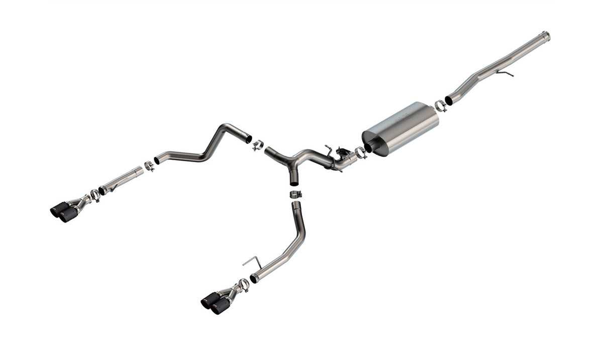 2024-2026 Chevrolet Silverado 1500/ GMC Sierra 1500 Cat-Back™ Exhaust System Touring Part # 140991CFBA