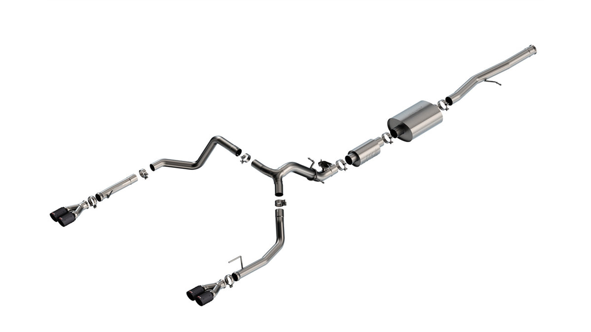 2024-2026 Chevrolet Silverado 1500/ GMC Sierra 1500 Cat-Back™ Exhaust System S-Type Part # 140994CFBA