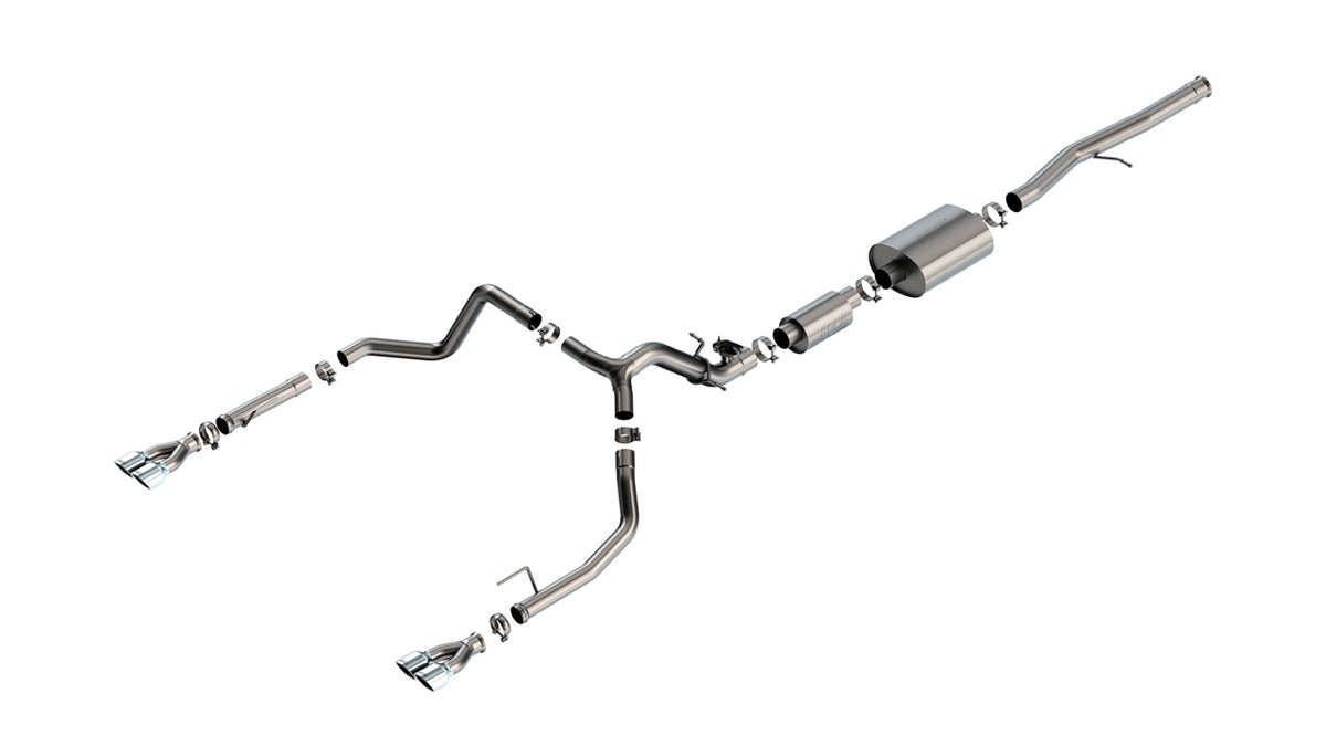 2024-2026 Chevrolet Silverado 1500/ GMC Sierra 1500 Cat-Back™ Exhaust System S-Type Part # 140995
