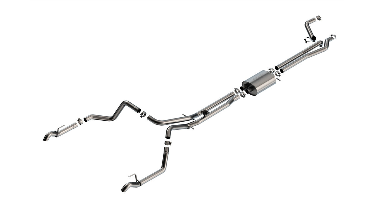 2024-2026 Chevrolet Silverado 1500 ZR2/ GMC Sierra 1500 AT4X Cat-Back™ Exhaust System S -Type Part # 141005