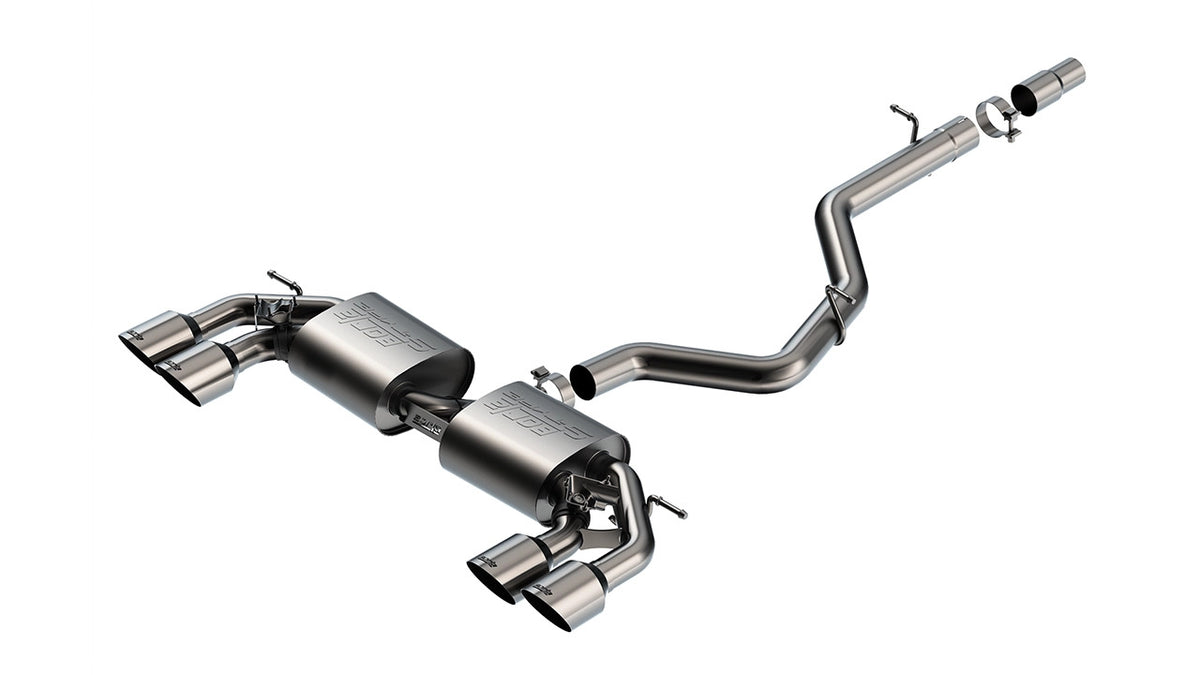 2022-2025 Volkswagen Golf R Cat-Back™ Exhaust System S-Type Part # 141028SB