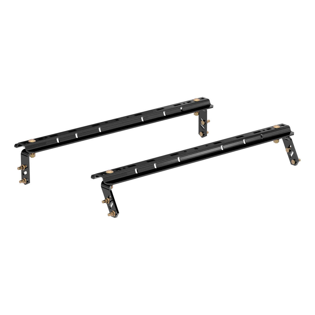 Universal 5th Wheel Base Rails 25K (4-Bolt Mount Gloss Black)