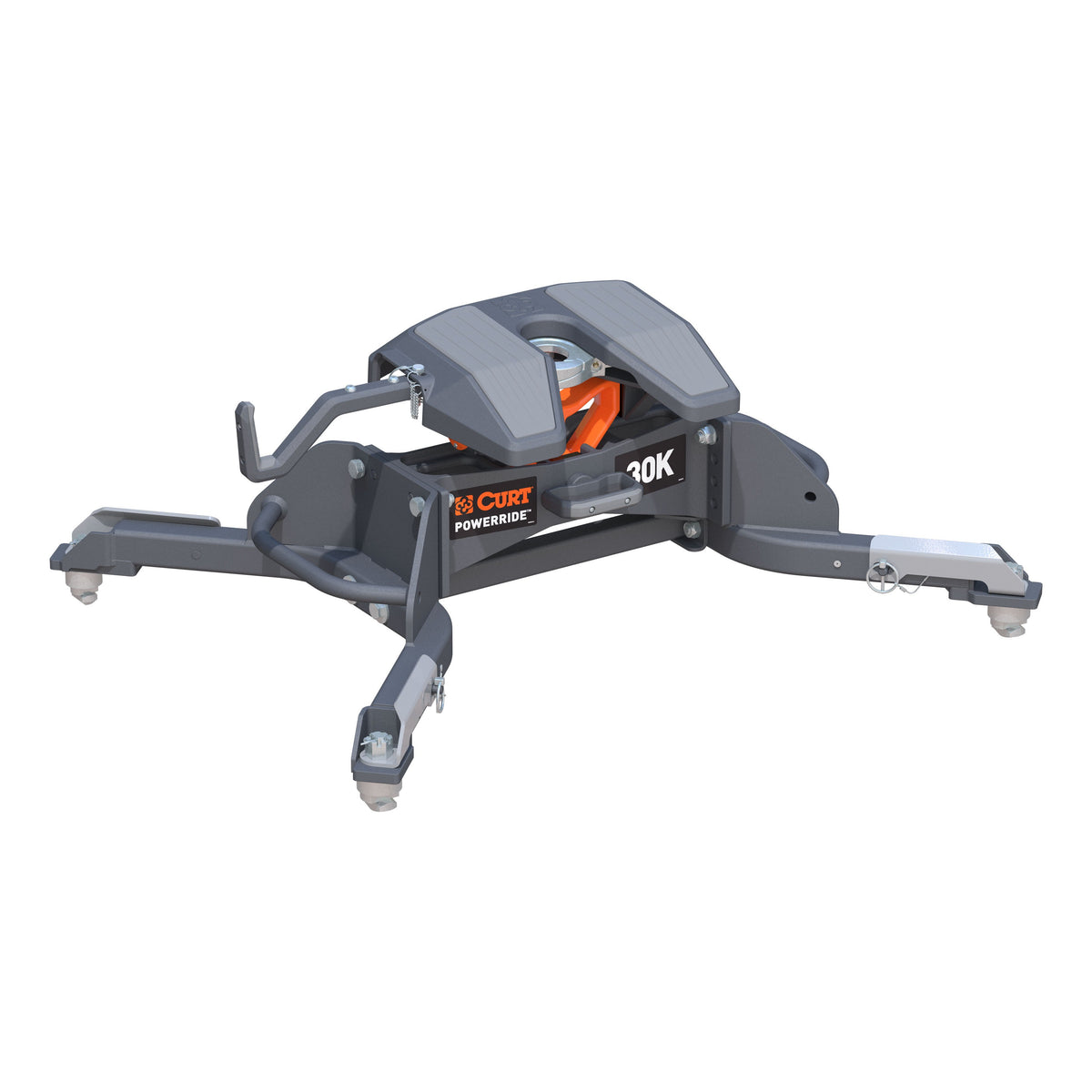 PowerRide 30K 5th Wheel Hitch Select Ram 2500 3500 8' Bed