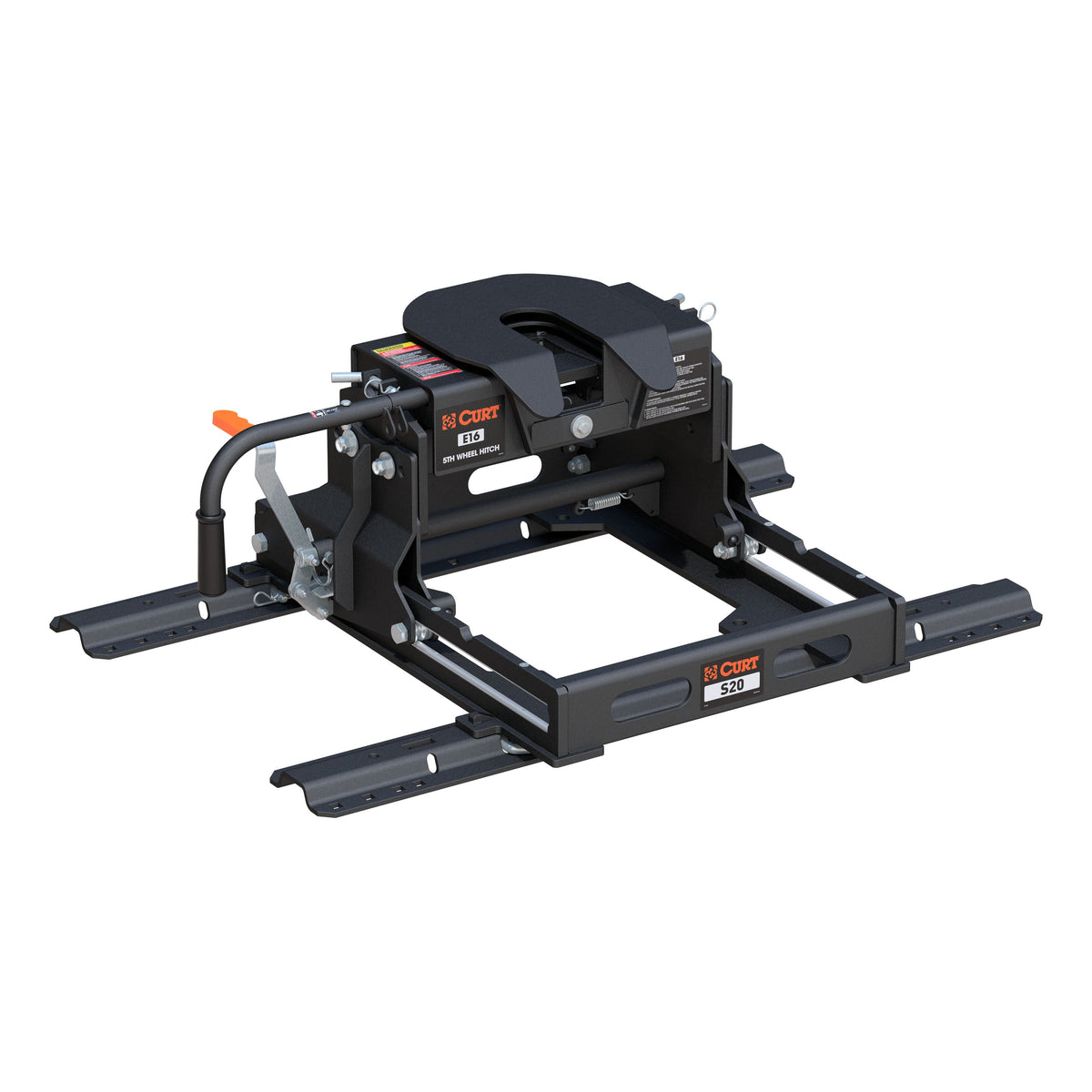 E16 Sliding 5th Wheel Hitch With Rails 16000 Lbs.