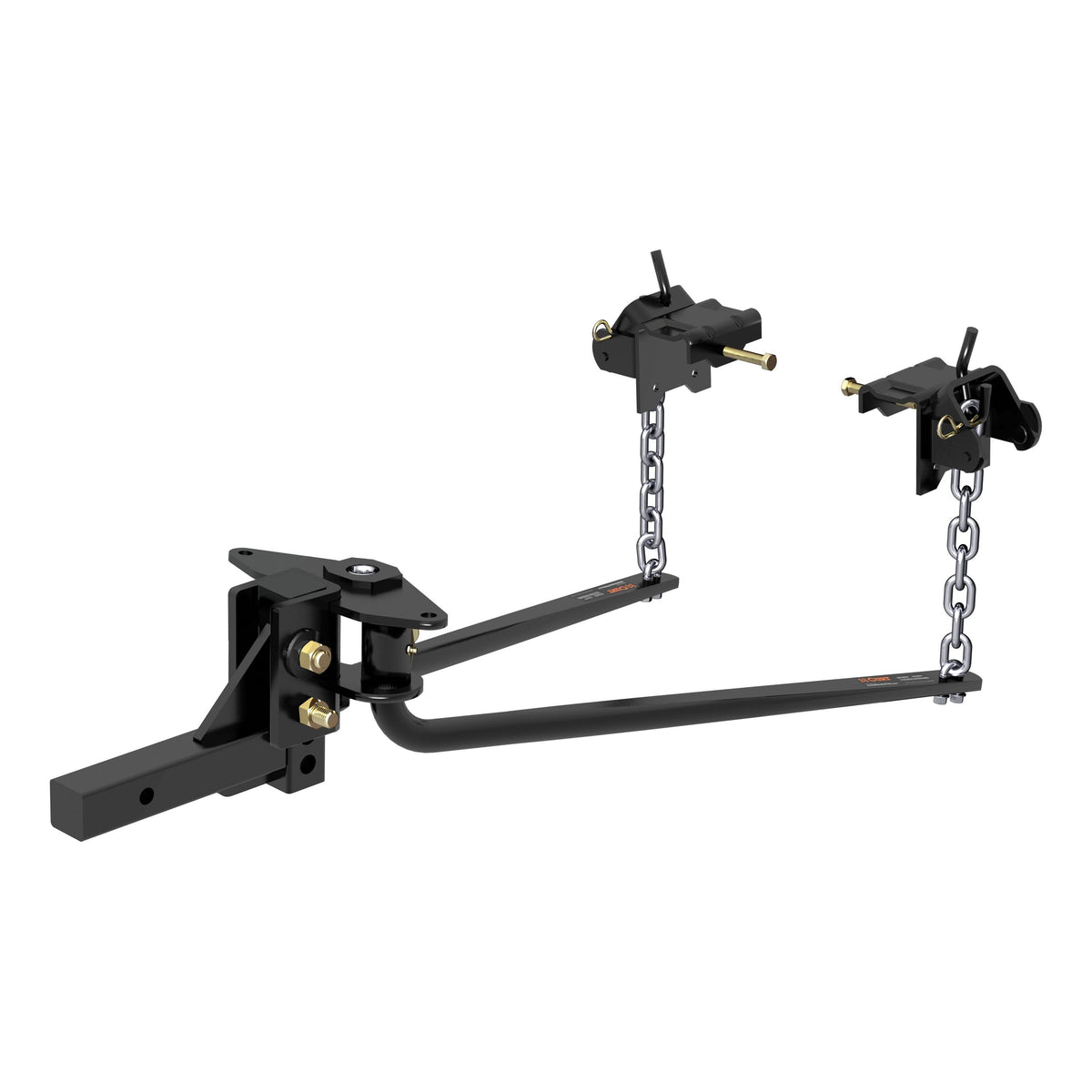Round Bar Weight Distribution Hitch With Integrated Lubrication (10-14K)