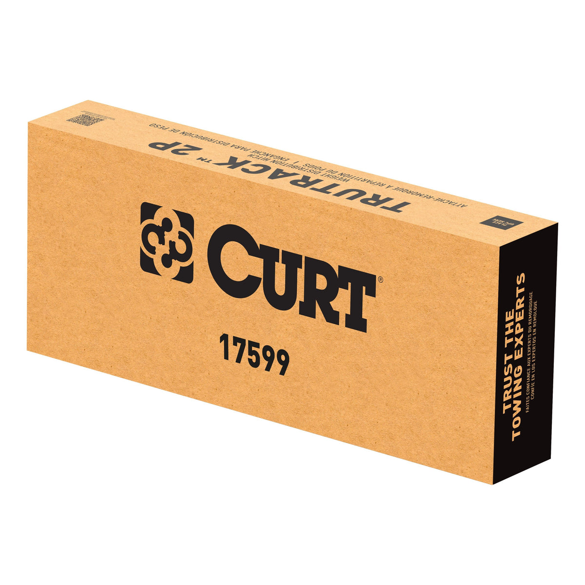 CURT 17599 TruTrack 2P Round Bar Weight Distribution Hitch  Sway Control