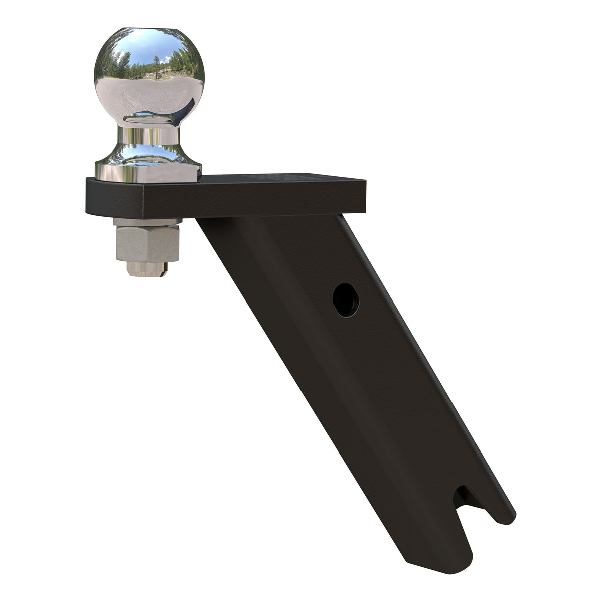 CURT 18416 ActiveLink Hitch Ball Mount  Fits 2-Inch Trailer Couplers  3 500 Pounds GTW