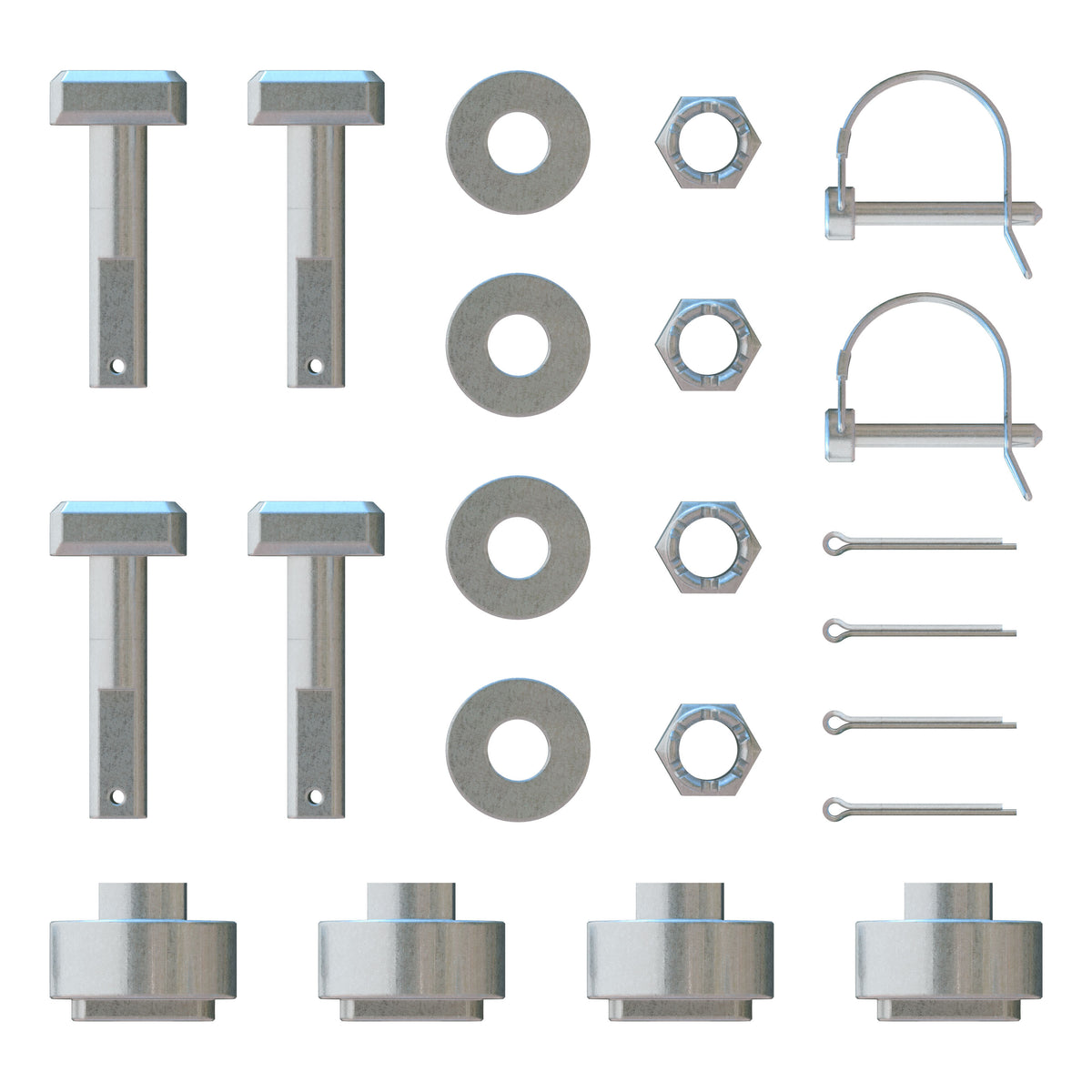 CURT Replacement Handle Hardware For Puck System Adapter  Fits Select Chevy  Ford  GMC #19113