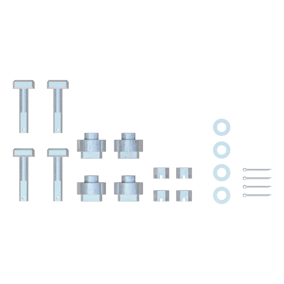 Replacement 5th Wheel Puck System Anchors For Chevrolet / GMC (Fits 16023)