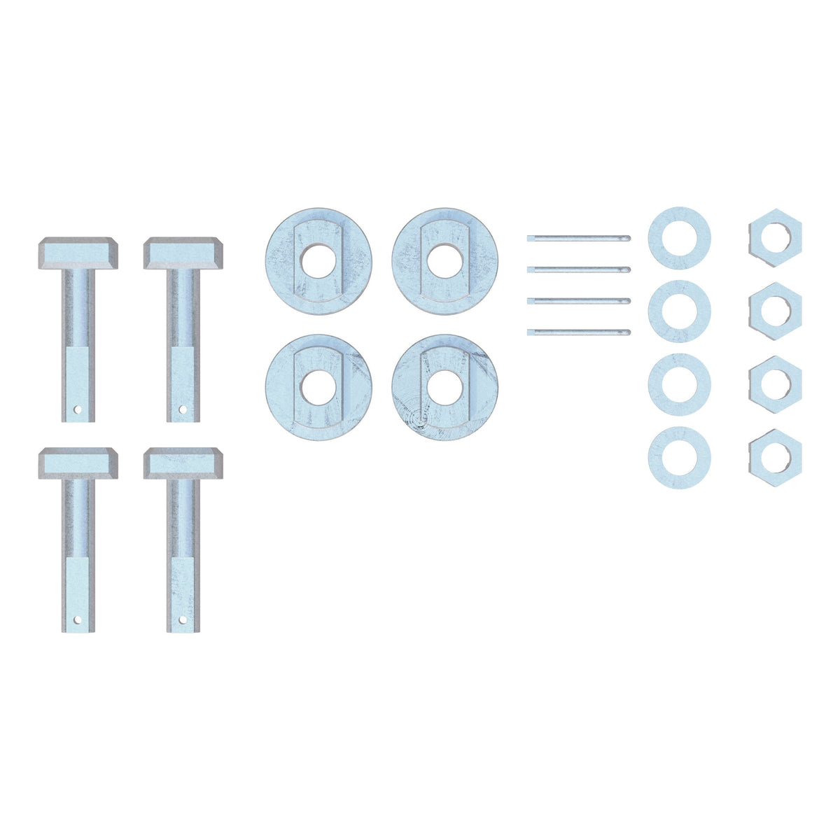 Replacement 5th Wheel Puck System Anchors For Chevrolet / GMC (Fits 16025)